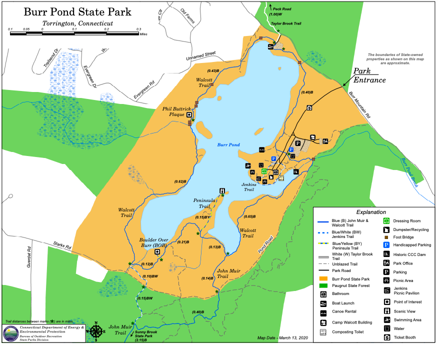 Burr Pond State Park Explore Connecticut