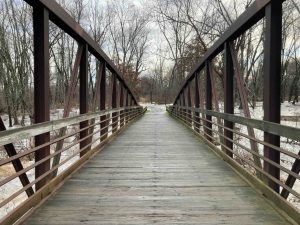 Windsor Center River Trail Bridge